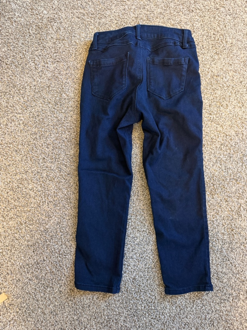 1822 Denim Blue Skinny Jeans, Capri - Picture 6 of 16